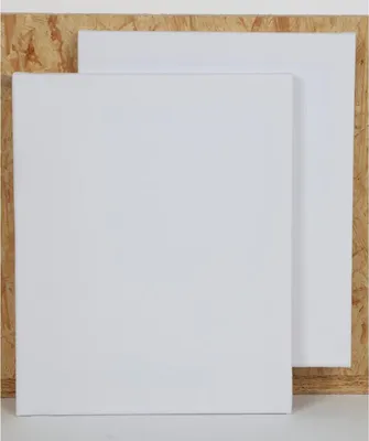 Produktbild von 6x 2er Set Baumwoll-Keilrahmen Leinwand zum bemalen 24x30cm für Öl- und Acrylfarben