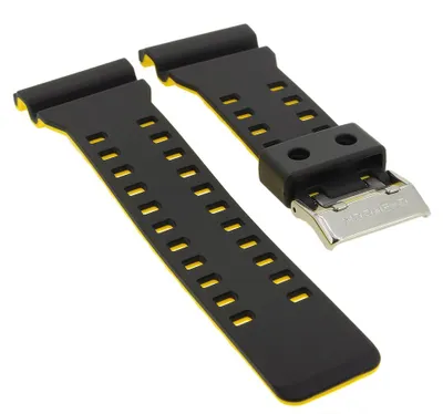 Produktbild von Casio Ersatzband | Uhrarmband Resin schwarz für G-Shock GA-100 GA-110