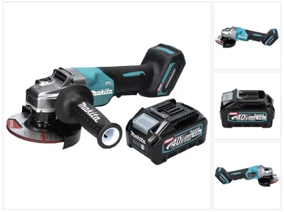 Immagine prodotto di Makita GA 016 GM1 Smerigliatrice angolare a batteria 40 V max. 125 mm Brushless XGT + 1x batteria 4,0 Ah - senza caricabatteria