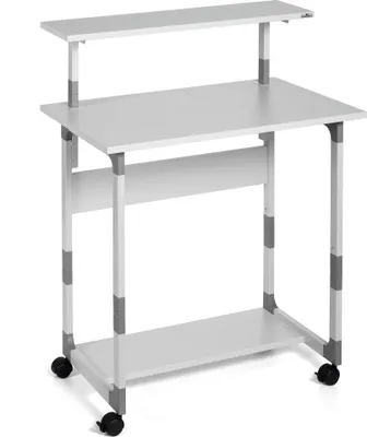 Zdjęcie produktu dla DURABLE Stolik do komputera SYSTEM 80 VH, Szary, 371810