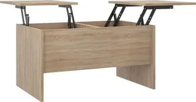 Produktbild von vidaXL Couchtisch Sonoma-Eiche 80x50x42,5 cm Holzwerkstoff