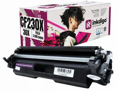 Produktbild von Inkdigo Toner CF230X für HP LaserJet Pro M203, M203dn, M203dw, M227fdn – Schwarz, 3500 Seiten,, KI-generiertes Bild