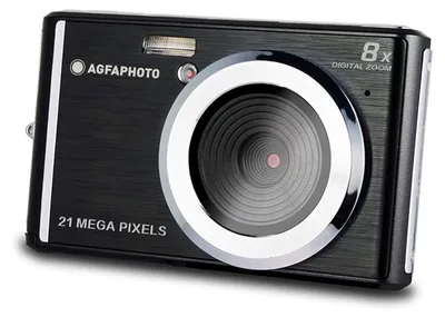Zdjęcie produktu dla AgfaPhoto Realishot DC5200, 21 MP, 5616 x 3744 px, CMOS, HD, 89 g, Czarny