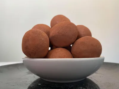 Tonkugeln rot, 200 g, natürliche Tonerde, zum Modellieren
