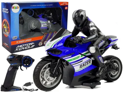 Produktbild von Sport Motorrad Racing Ferngesteuert 2.4G Reichweite 35m Blau