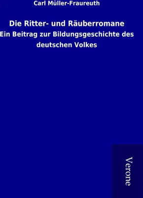 Produktbild von Die Ritter- und Räuberromane