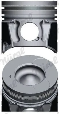Produktbild von NÜRAL 87-443108-00 Kolben für CITROËN C5 III Kombi (RW) passend für PEUGEOT 308 SW I (4E, 4H) 508 SW I (8E) 5008 (0U, 0E)