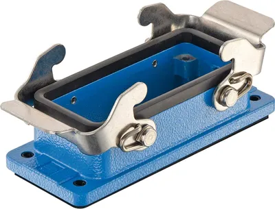 Imagen del producto de Caja de montaje HARTING Han 16B EX con 2 barras transversales - 1 unidad