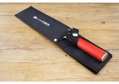 Produktbild von Dick Messerscheide antislip für Klingen bis 21 cm Länge und 4 cm Breite mit Gürtelbefestigung