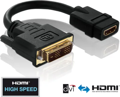 Obrázek produktu pro PureLink® - Adaptér DVI/HDMI - PureInstall 0,10 m