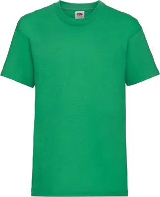 Obrázek produktu pro Dětské tričko, krátký rukáv - FOL VALUEWEIGHT T/K - k.green - velikost 5/6