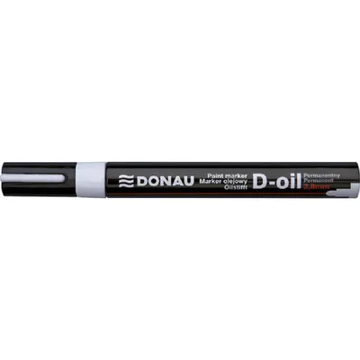 Obrázek produktu pro Lakový popisovač Donau - hrot 2,8 mm, bílý