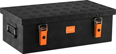 Immagine prodotto di ALUBOX in lamiera striata, spessore 1,5 mm, 36 litri, nero