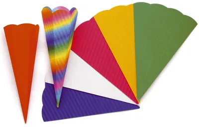 Immagine prodotto di Goldbuch 97852 Sacchetto scuola Craft 3D in cartone ondulato verde 68 cm
