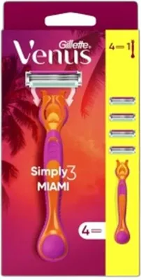 Image de Rasoir Gillette Venus 3 Simply Miami + 4 recharges