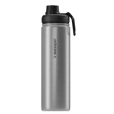Obrázok produktu pre Termoska Wessper z nehrdzavejúcej ocele 700 ml, izolačná fľaša 0,7 l, farba strieborná