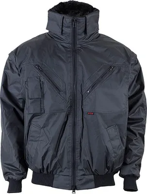 Produktbild von Norway Pilotenjacke RONDANE abnehmbare Ärmel Gr. 5XL schwarz