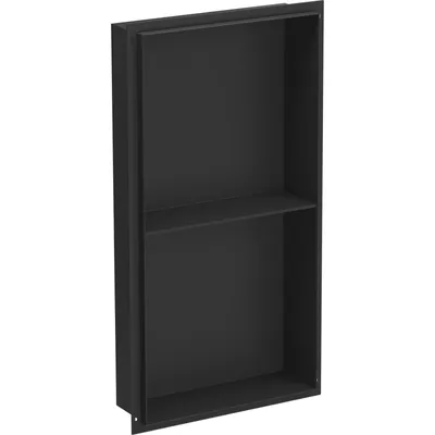 Obrázok produktu pre Mexen X-Wall-NR zapustená polica bez obruby s poličkou 60 x 30 cm, Čierna - 1971603010S