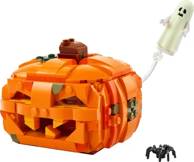 Zdjęcie produktu dla LEGO Iconic Halloweenowa latarnia z dyni, Zestaw do budowania, 9 lat(a), Plastik, 323 szt., 372 g