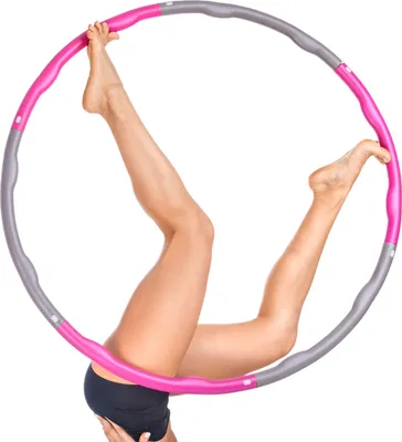 Produktbild von Hula-Hoop-Reifen 97 cm für Kinder & Erwachsene - Größe einstellbar durch 8 abnehmbaren Elementen