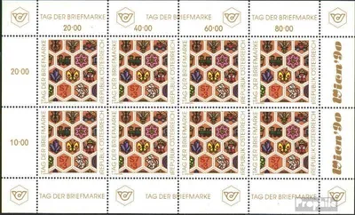 Produktbild von Briefmarken Österreich 1990 Mi 1990Klb Kleinbogen (kompl.Ausg.) postfrisch Tag d.Briefmarke