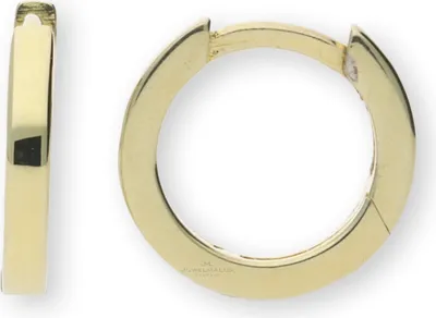 Produktbild von JuwelmaLux Creolen 925 Silber Gold plattiert JL10-06-0471