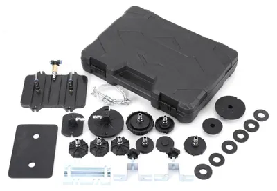 Produktbild von Adapter Set Bremsenentlüfter - Druckluft Bremsenentlüftungsgerät - 13-teiliges professionelles Bremsen Werkzeug Set