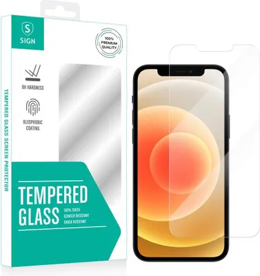Produktbild von Displayschutzfolie aus gehärtetem Glas für iPhone 12 Mini