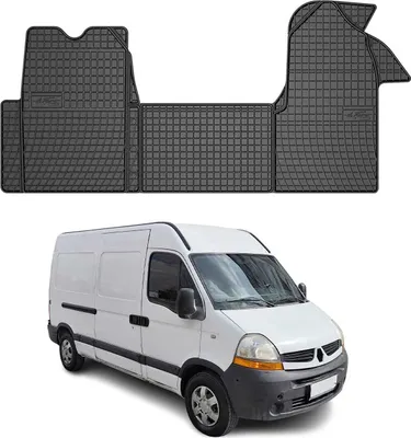 Immagine prodotto di 2003-2010 Renault Master tappetini in gomma nero 3 pz