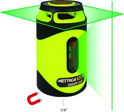Image de Laser Flash 360° Green Bravo La Canette METRICA - 61435