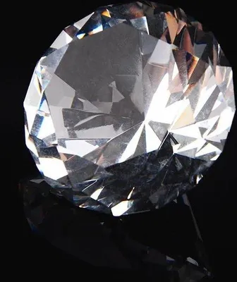 Produktbild von 40mm Klar Acryl Diamant Glas Schmuck Mehrfarbig Dekoration