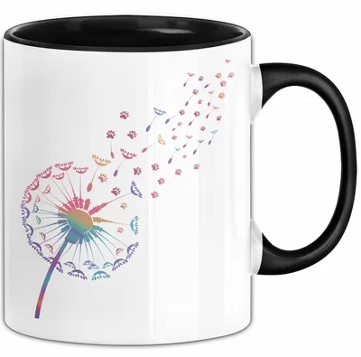 Produktbild von Hund Tierliebhaber Tasse Geschenk Lustige Geschenkidee Spruch (Schwarz)