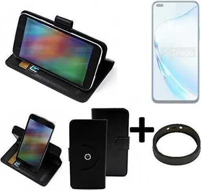 Produktbild von K-S-Trade Case Schutz Hülle kompatibel mit Wiko Hi Enjoy 60 Pro 5G + Bumper Handy Hülle Flipcase Smartphone Cover Handy Schutz Tasche Walletcase