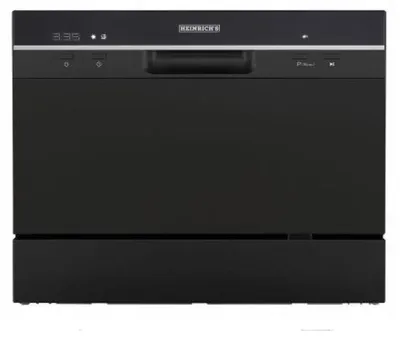 Produktbild von HEINRICHS tragbarer Mini Geschirrspüler, Spülmaschine, Tischgeschirrspüler mit 6,5L Wasserverbrauch, mit Wasseranschluss nutzbar, klein + freistehend