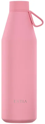 Produktbild von ESTIA Trinkflasche Isolierflasche 800 ml Thermosflasche rosa aus Edelstahl Wasserflasche