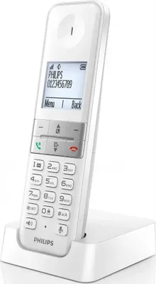 Produktbild von Philips Telefon D4701W/53 Dect weiß