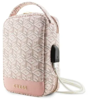 Productafbeelding van Guess Guhbhgcfsep Organizer Tas - Roze Gcube Stripe