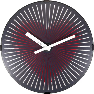 Produktbild von Nextime Wanduhr Motion Heart Red Ø 30,7 cm