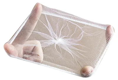 Produktbild von 100 Stück Einweg-Spülbeckenfilter-Netzbeutel, Anti-Blocking-Müllsack für Küchenspüle, Sieb, Abflussloch-Reinigungssiebe