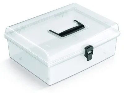 Produktbild von Sortierbox Nuf transparent Kunststoff 292x290x116mm