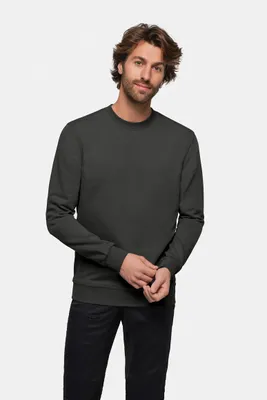Produktbild von HAKRO MIKRALINAR® Sweatshirt 475 karbongrau, XS