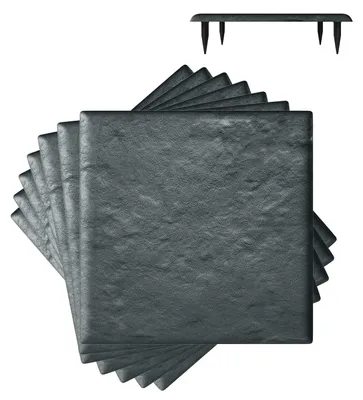 Produktbild von Gartentrittsteine-Set, 8-teilig, 39,5 cm, Grau