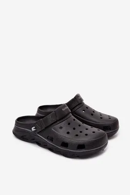 Produktbild von Herren schwarze Schaumstoff-Clogs Chodaki Leoniel 42