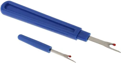 Produktbild von 2 Stück Nahttrenner Auftrenner Saumtrenner Pfeiltrenner mit Schutzkappe