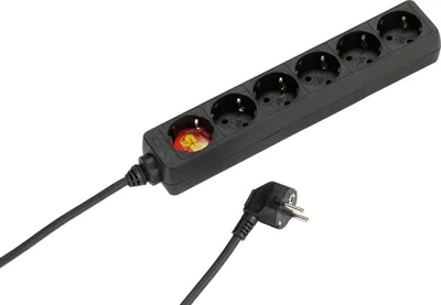 Produktbild von VIVanco™6-fach Steckdosenleiste (28259)
