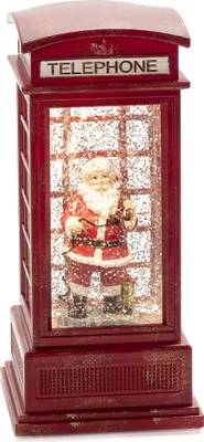 Productafbeelding van Kerstlantaarn LED telefooncel klein Konstsmide