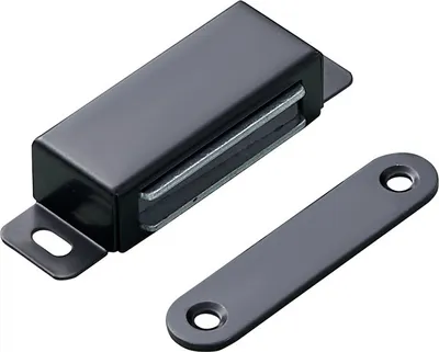 Produktbild von INF Schrankhalterungen mit starken Magneten, 10er-Pack Schwarz