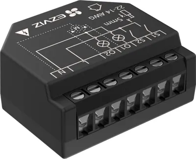 Image de Commutateur intelligent Wi-Fi noir Ezviz T35WN