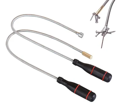 Magnetstabgreifer 60 cm, 2 Stück, flexibler Schwanenhals