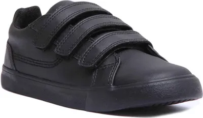 Produktbild von Kickers Tovni Trip Jugend 3 Riemchenund Schlaufenschuhe Schwarz – 13 UK - 32 EU / Schwarz